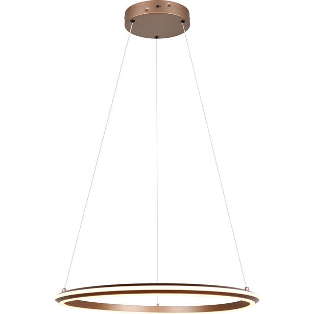 Riippuvalaisin Trio Amador LED 75cm kahvi