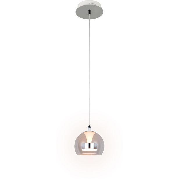 Riippuvalaisin Trio Flynt LED 1-osainen kromi