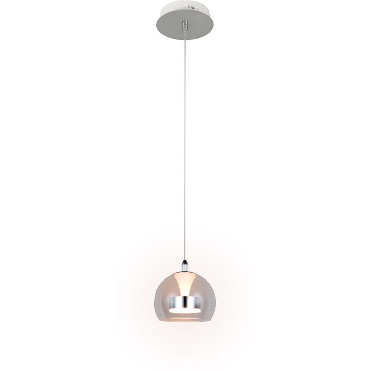 Riippuvalaisin Trio Flynt LED 1-osainen kromi