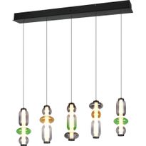 Riippuvalaisin Trio Minerva LED säädettävä värilämpötila 5-osainen 92cm moniväri