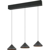 Riippuvalaisin Trio Laguna LED säädettävä värilämpötila 3-osainen
