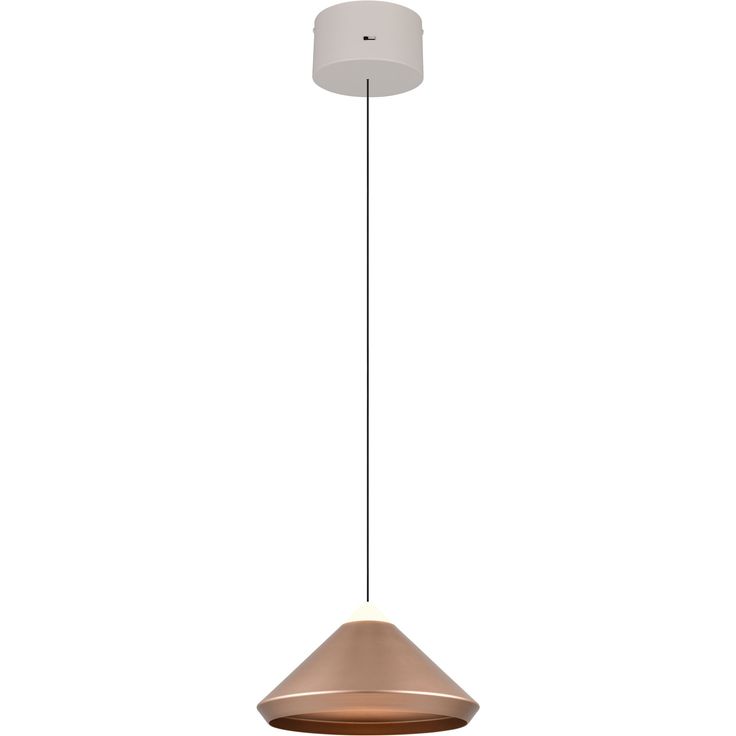 Riippuvalaisin Trio Laguna LED 1-osainen 30cm kahvi