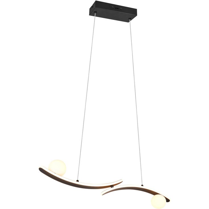 Riippuvalaisin Trio Napoli 150cm LED mattamusta