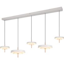 Riippuvalaisin Trio Keaton LED säädettävä värilämpötila 5-osainen