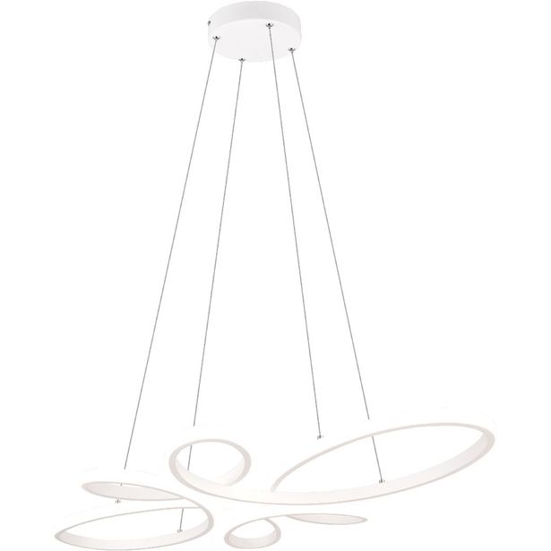 LED-riippuvalaisin Trio Fly, mattavalkoinen, 4000K