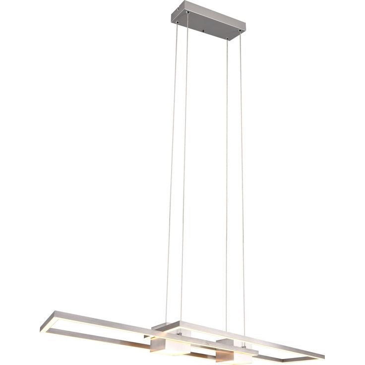 LED-riippuvalaisin Trio Albany harjattu teräs