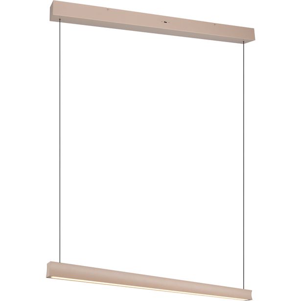 Riippuvalaisin Trio Wallace LED lämmin beige