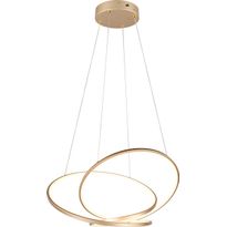 LED-riippuvalaisin Trio Darvin 75cm kulta