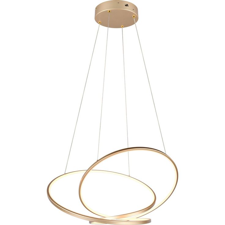LED-riippuvalaisin Trio Darvin 75cm kulta