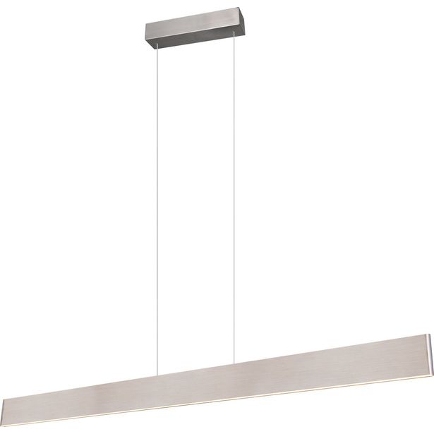 LED-riippuvalaisin Trio Galway harjattu teräs