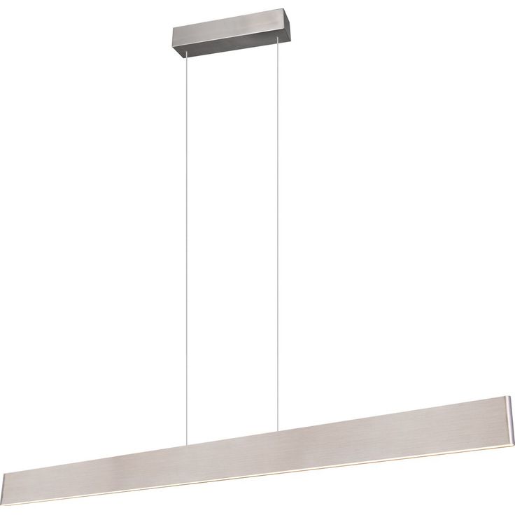 LED-riippuvalaisin Trio Galway harjattu teräs