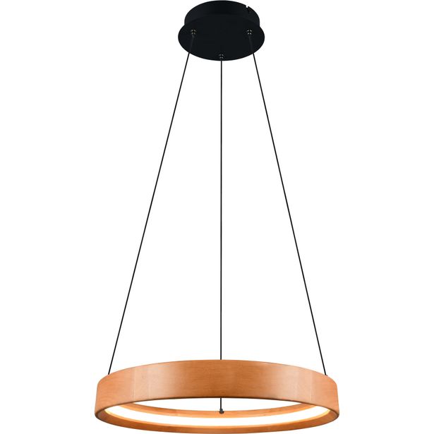 Riippuvalaisin Trio Lynwood LED 3000K 50cm puu