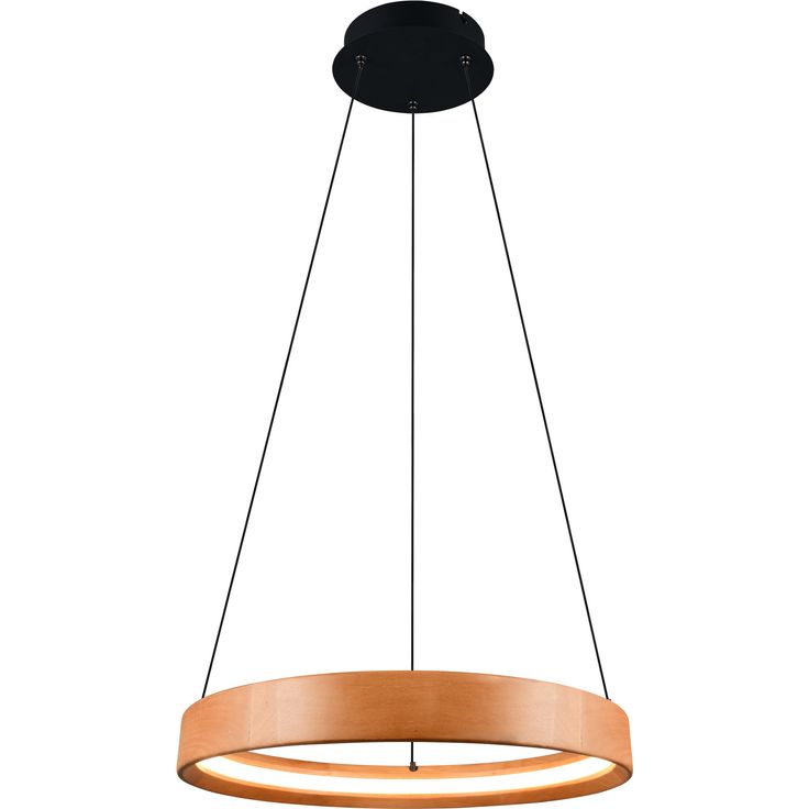 Riippuvalaisin Trio Lynwood LED 3000K 50cm puu