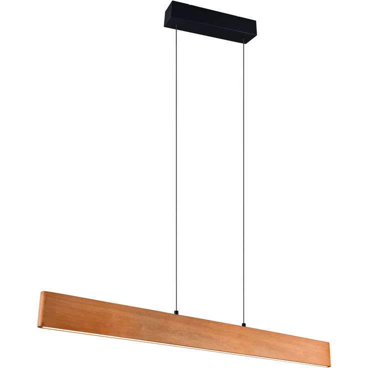 Riippuvalaisin Trio Edgewood LED 115cm puu