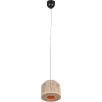 Riippuvalaisin Trio Smilla, 1-os, 31cm, E27, luonnonväri/rottinki