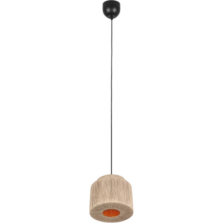 Riippuvalaisin Trio Smilla, 1-os, 31cm, E27, luonnonväri/rottinki