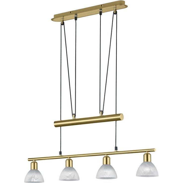 Riippuvalaisin Trio Levisto, 805x110x1600 mm, 4-osainen mattamessinki