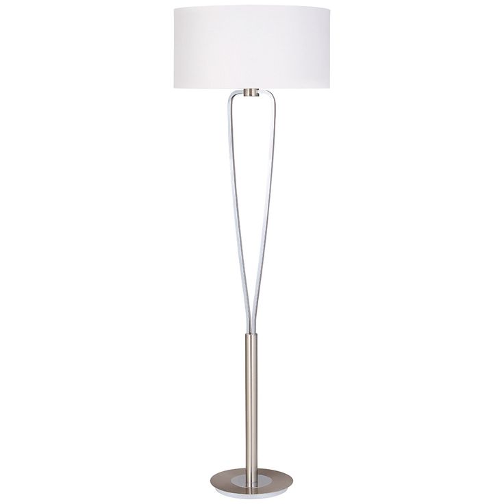 Lattiavalaisin Trio Paris II Ø500x1600 mm, harjattu teräs