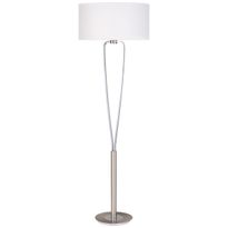 Lattiavalaisin Trio Paris II Ø500x1600 mm, harjattu teräs, Verkkokaupan poistotuote