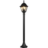 Pylväsvalaisin Trio Livenza, 1-os, 100cm, E27, mattamusta