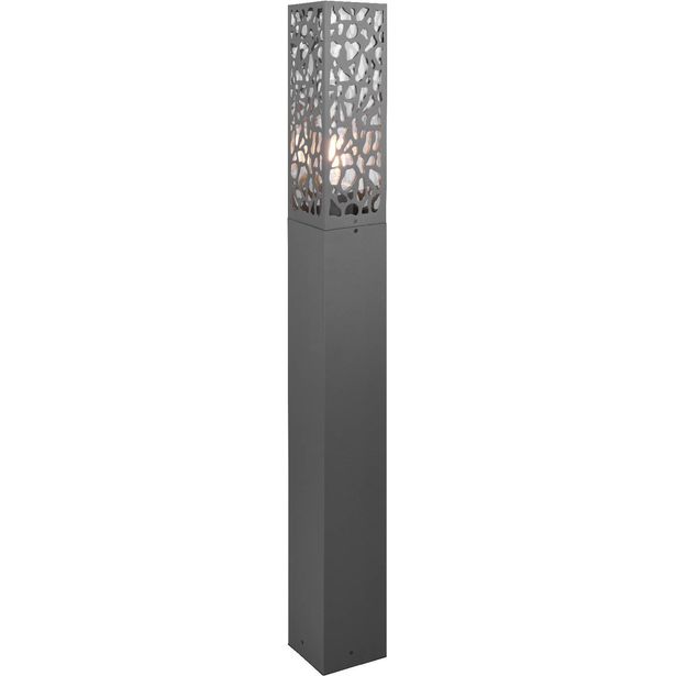 Pylväsvalaisin Trio Cooper, E27, 100cm, antrasiitti