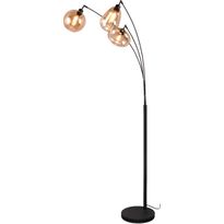 Lattiavalaisin Trio Lumina, 3-os, E14, mattamusta/meripihka
