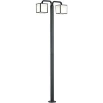 Pylväsvalaisin Cubango LED 2x5W, 200cm, 2-osainen