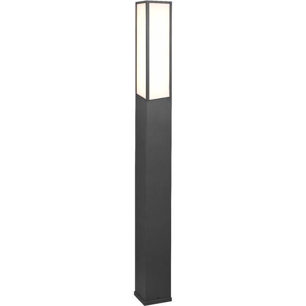 LED-pylväsvalaisin Trio Fuerte, 155cm, antrasiitti