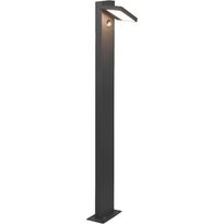 LED-pylväsvalaisin Trio Horton, 100cm, liiketunnistimella, antrasiitti