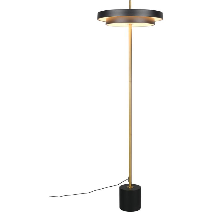 Lattiavalaisin Trio Keaton LED 138cm musta/kulta