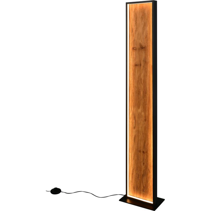 Lattiavalaisin Trio Kalea LED 3000K puu