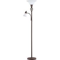 Lattiavalaisin Trio Rustica uplighter, E27 + E14, rustiikki