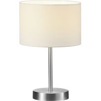 Pöytävalaisin Trio Round, Ø 200x320mm, valkoinen