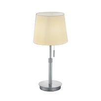 Pöytävalaisin Trio Lyon Ø255x560 mm harjattu teräs