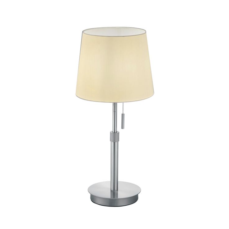 Pöytävalaisin Trio Lyon Ø255x560 mm harjattu teräs