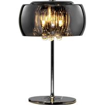 Pöytävalaisin Trio Vapore Ø280x430 mm, kromi