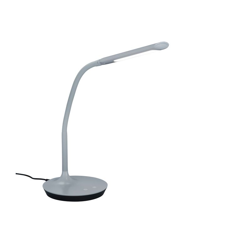 LED-pöytävalaisin Trio Polo 164x410 mm, harmaa