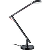 LED-pöytävalaisin Trio Amsterdam, Ø 180x180x900x900mm, musta