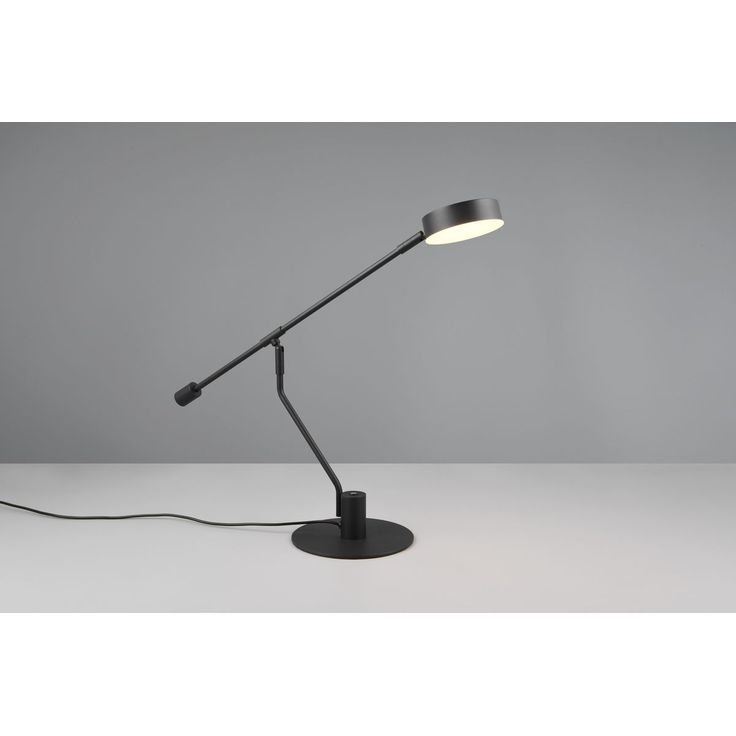 LED-pöytävalaisin Trio Manduro musta