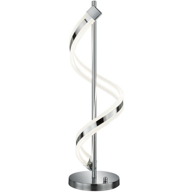 LED-pöytävalaisin Trio Sydney Ø 200x630 mm, kromi