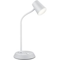 LED-pöytävalaisin Trio Narcos 380x150 mm, valkoinen