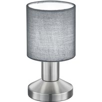 Pöytävalaisin Trio Garda, Ø 95x180mm harmaa