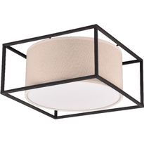 Kattovalaisin Trio Ross, 30x30cm, E27, beige