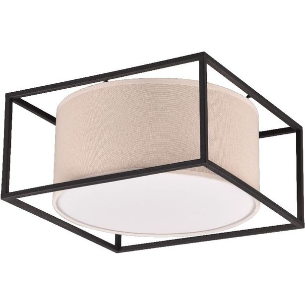 Kattovalaisin Trio Ross, 30x30cm, E27, beige
