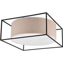 Kattovalaisin Trio Ross, 50x50cm, E27, beige