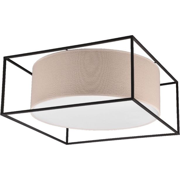 Kattovalaisin Trio Ross, 50x50cm, E27, beige