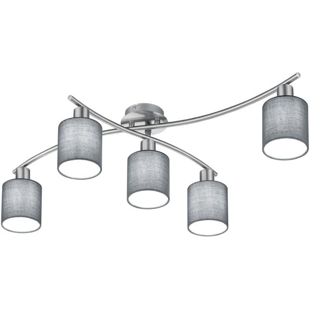 Kattovalaisin Trio Garda, 750x220x442 mm, harmaa