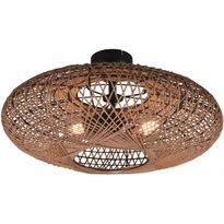 Kattovalaisin Trio Hedda, E27, mattamusta/sisal