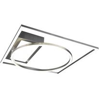 LED-kattovalaisin Trio Downey, harjattu teräs