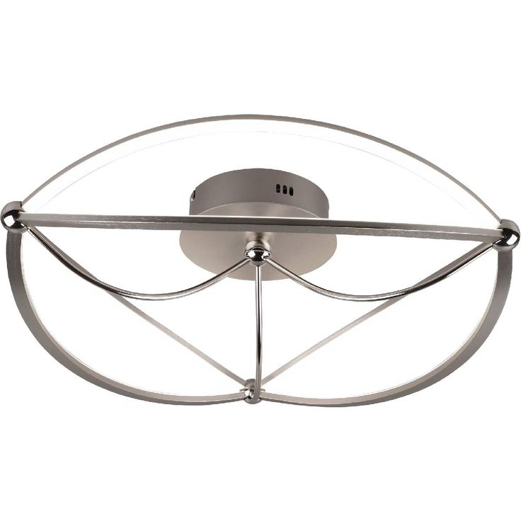 Kattovalaisin Trio Charivari, LED, &Oslash;62cm, harjattu teräs